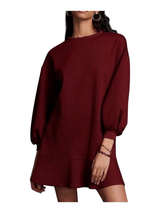 Anthropologie Dresses & Skirts - - Mare X Anthropologie burgundy mini tunic dress